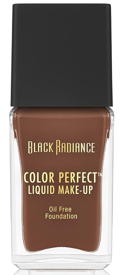 Black Radiance Color Perfect Liquid Full Coverage Foundation Makeup, Espresso, 1 Fluid Ounce-Velvo Beauty