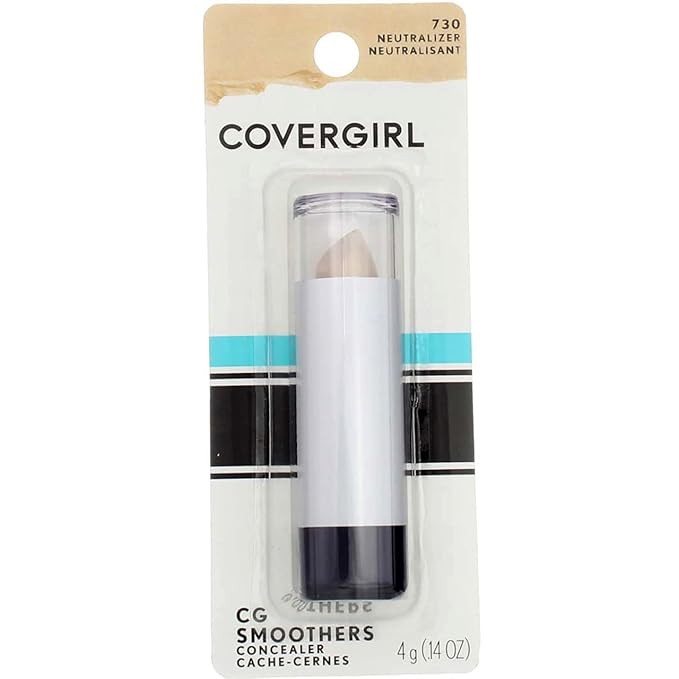 CoverGirl Smoothers Concealer, 730 Neutralizer 0.14 oz (Pack of 4)-Velvo Beauty