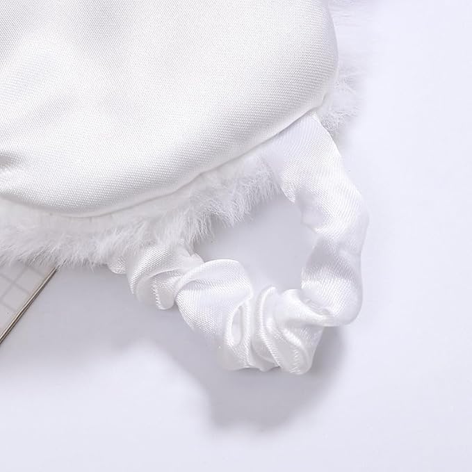 Fox Eye Mask Plush Fox Cloud Sheep Dream Eye Cover Sleeping Mask Eye Band Shade Blindfold Goggles Relax Travel Eye Patch-Velvo Beauty