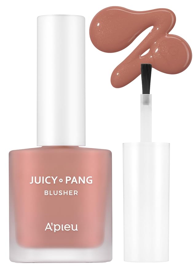 A'PIEU JUICY-PANG WATER BLUSHER (BE01 - Fig Pearl) Korean Liquid Blush For Cheeks K Beauty Makeup-Velvo Beauty