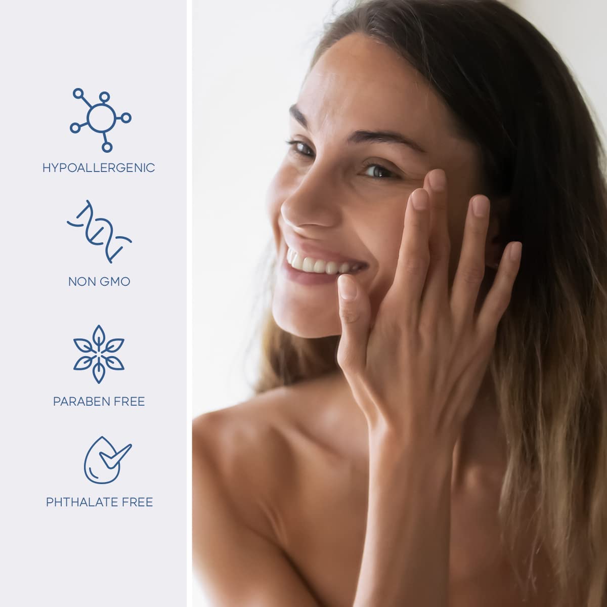 Hyaluronic Acid & Collagen Day & Night Face Moisturizer - Dermatologist Tested, Hydrating, Anti-Aging, Clean Beauty, Cruelty-Free, Korean Skincare for All Skin Types - 1.69 Fl oz (2-Pack)-Velvo Beauty