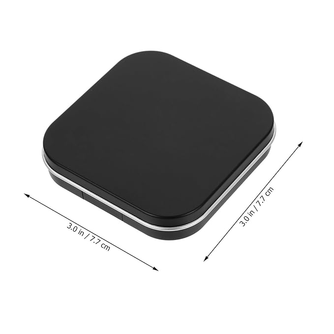 Makeup Pallet Magnetic Travel Containers Eyeshadow Palettes 2pcs Empty Eyeshadow empty eyeshadow empty makeup makeup Makeup Empty Empty Eyeshadow Containers Makeup Pallet Black Eyeshadow-Velvo Beauty