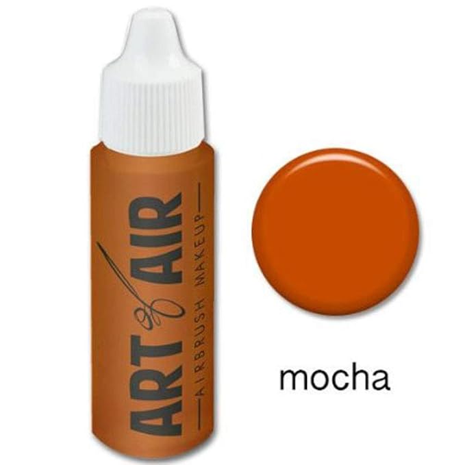 Airbrush Makeup - Foundation 1/2oz Bottle Choose Color (Mocha)-Velvo Beauty