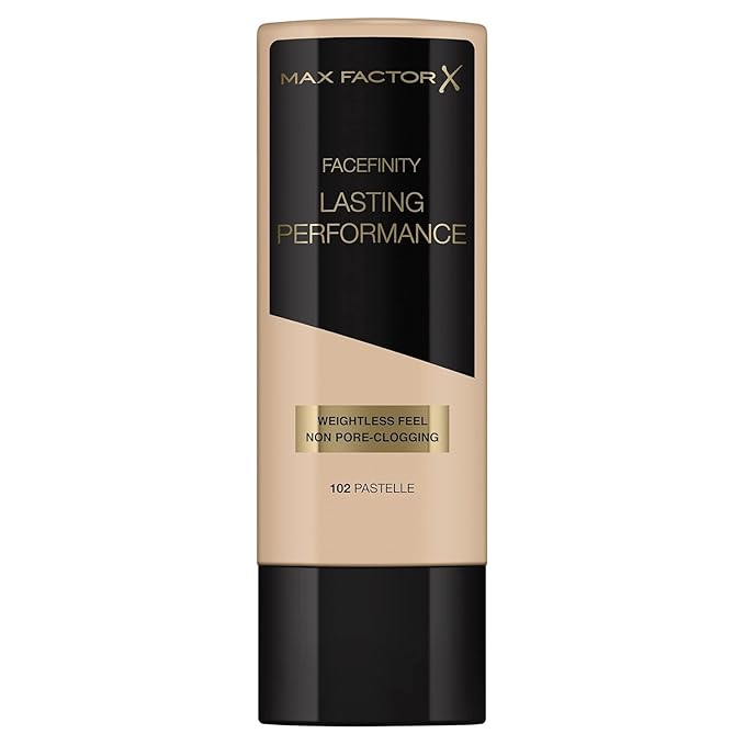 Lasting Performance Long Lasting Foundation - 102 Pastelle by Max Factor for Women - 35 ml Foundation-Velvo Beauty