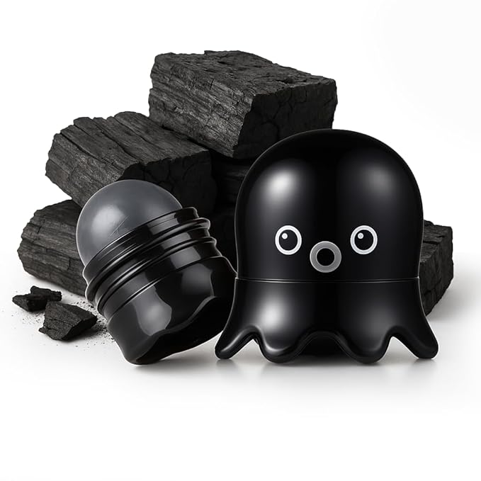 TONYMOLY Tako Pore Blackhead Remover Scrub Stick Charcoal & Dead Sea Salt Exfoliator for Blackheads, Whiteheads, Pore Cleansing & Oil Control, 0.8 oz-Velvo Beauty