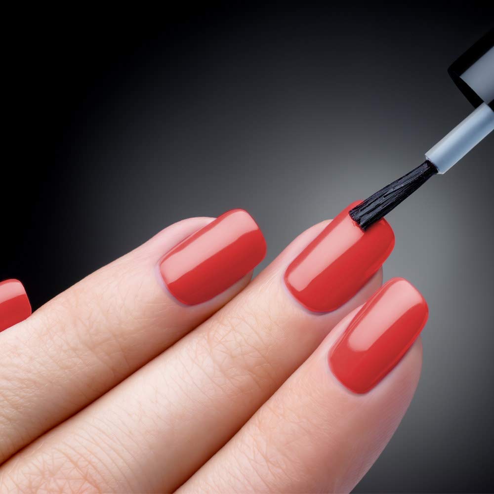 Karma Organic Nail Polish - Quick Dry Nail Lacquer, Non-Toxic, Vegan, and Cruelty-Free Nail Paint Art for Adults & Kids - No Toluene, No Formaldehyde, No DBP, and Free of TPHP (GERANIUM, 0.43 fl oz.)-Velvo Beauty