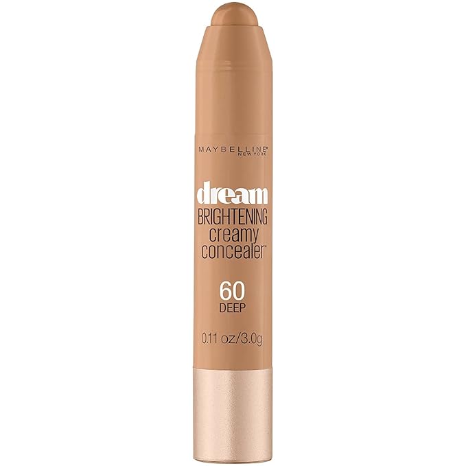 Maybelline New York Dream Brightening Creamy Concealer, Deep, 0.11 oz.-Velvo Beauty