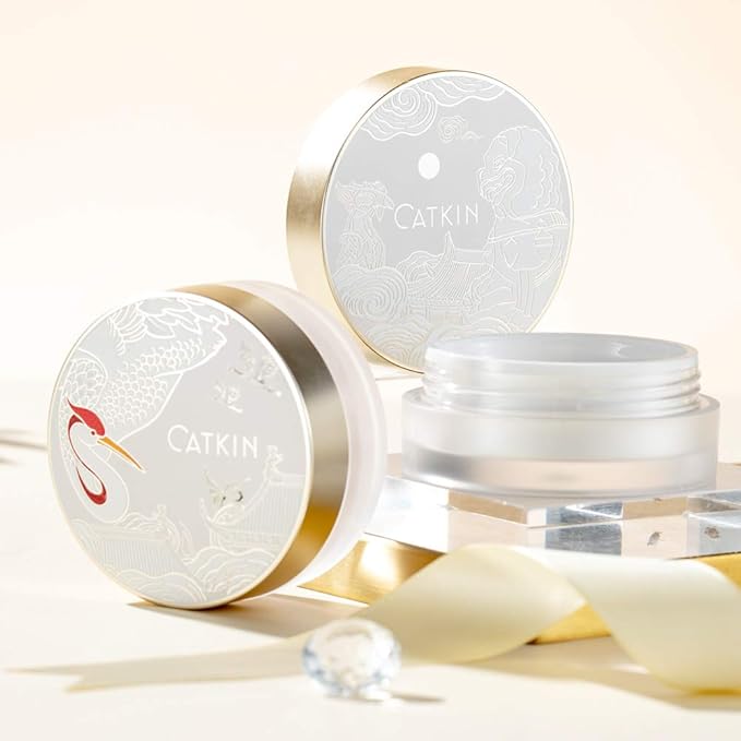 CATKIN Dreamworld Air Makeup Loose Powder Setting Finishing Powder Oil Control shimmer (C02)-Velvo Beauty