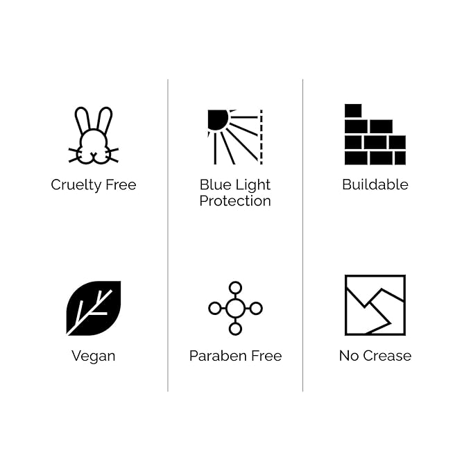 OFIR Skin Satin Medium Coverage Foundation | Buildable, Non-Creasing Finish | Vegan, Cruelty-Free, Paraben-Free Makeup | Blue Light Protection | 1 FL OZ (Clove - Very Deep Cool)-Velvo Beauty