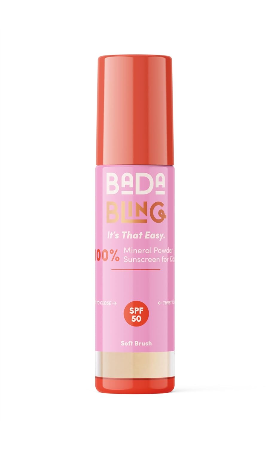 Bada Boom Bada Bling Shimmer Mineral Translucent Sunscreen Powder, Brush on SPF 50 and Sparkles-Velvo Beauty