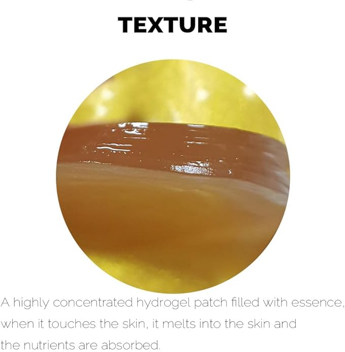 PS.PRETTYSKIN Gold Collagen Hydrogel Eye Patch 60-Sheets-Velvo Beauty