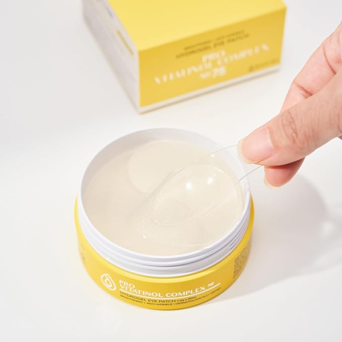 75% Sea Buckthorn with Retinol under Eye Hydrogel mask for Dark circles, Wrinkle and puffy eyes - PRO VITATINOL COMPLEX-Velvo Beauty