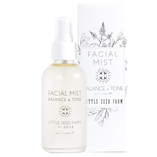 Little Seed Farm Balancing Facial Mist & Toner – Witch Hazel Toner & Pore Minimizer, Net Wt. 4 fl oz | 118ml-Velvo Beauty