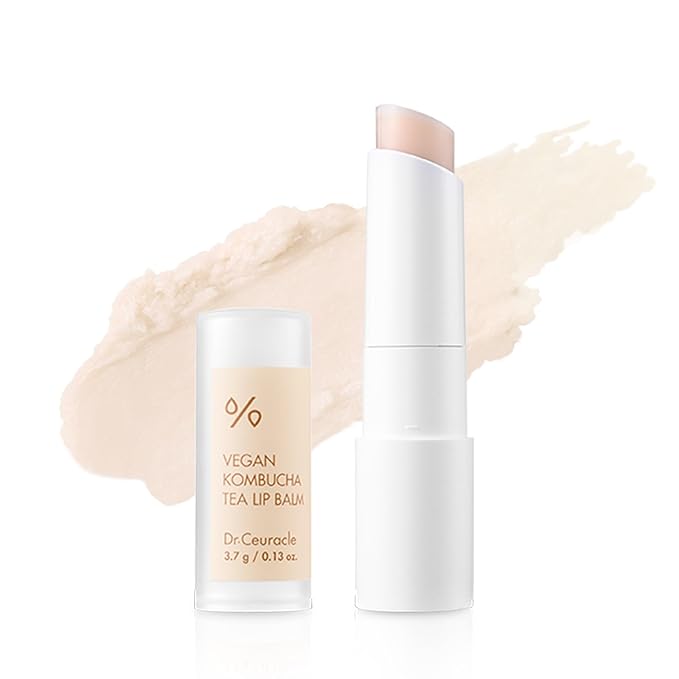 Dr.Ceuracle Vegan Kombucha Tea Lip Balm 3.7 g-Velvo Beauty