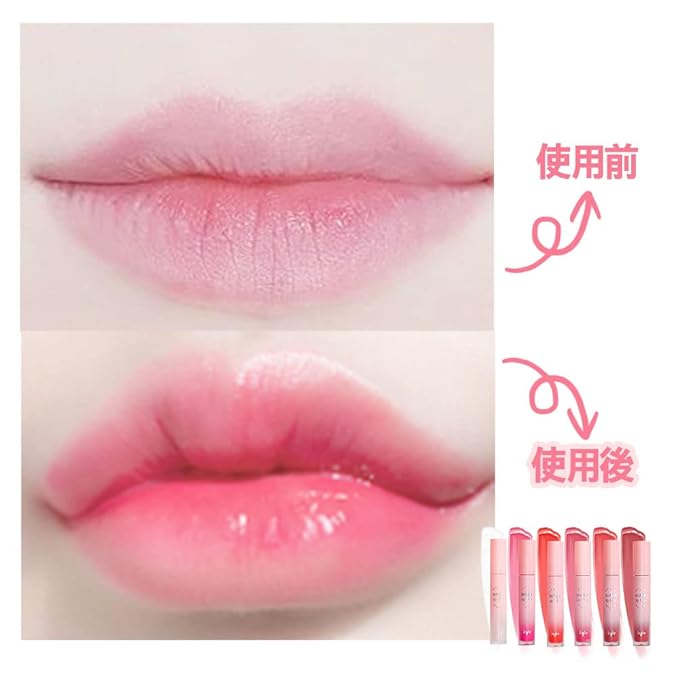 keybo Lip Plumper Dotom Lip Plus 16 Colors, 3 Steps Extreme Plumping Clear Lip Gloss by Essence Lip Care Oil & 16 Color Tints from Korean Makeup (21. Master-Spring Glass)-Velvo Beauty