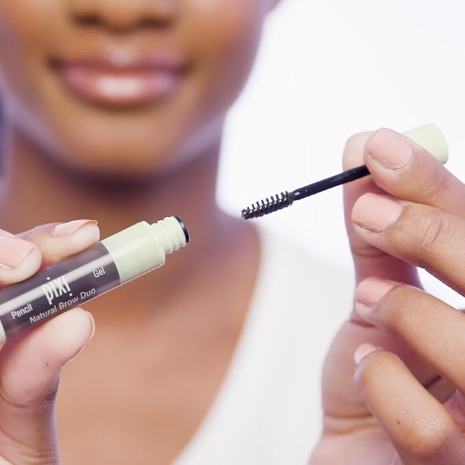 Pixi Natural Brow Duo - Natural Brown, 0.2oz-Velvo Beauty