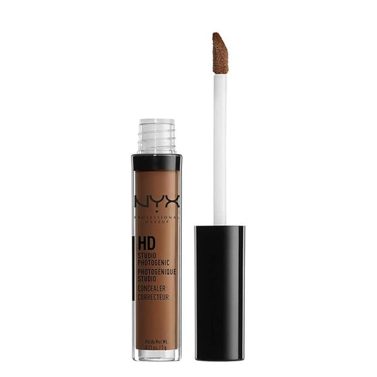 NYX PROFESSIONAL MAKEUP HD Studio Photogenic Concealer Wand, Medium Coverage - Espresso-Velvo Beauty
