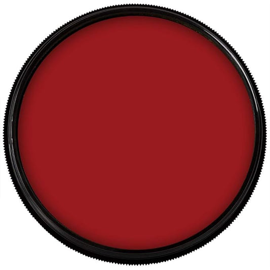 Mehron Makeup Foundation Greasepaint | Stage, Face Paint, Body Paint, Halloween Makeup 1.25 oz (38 g) (RED)-Velvo Beauty