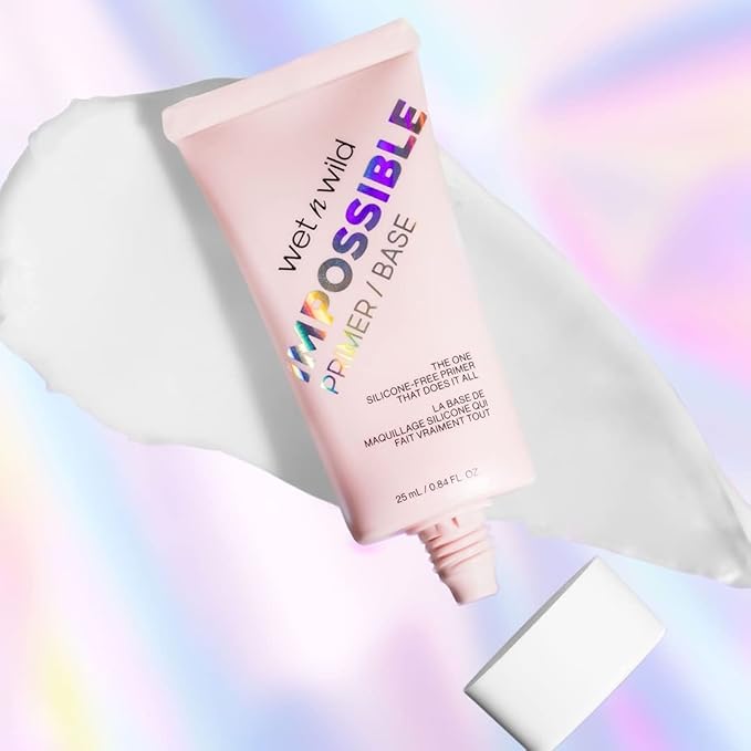 wet n wild Prime Focus Impossible Primer, Clear, Hydrating Matte Finish, 0.84 Fl Oz-Velvo Beauty