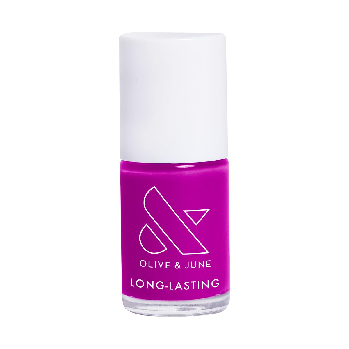 Olive & June Long Lasting Nail Polish | Plump Gel-Like Finish No Lamp Needed | Lasts up to 10 days | Salon-Quality at Home | 15-Free Vegan Cruelty-Free Chip-Resistant Shine | Grape Soda Daring Purple-Velvo Beauty