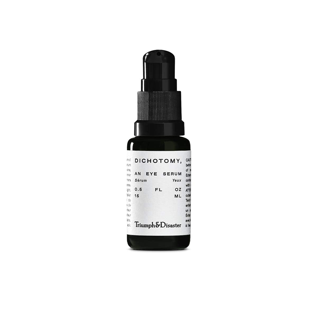 Triumph & Disaster | Dichotomy Eye Serum | Anti-Aging, Targeting Dark Circles, Crows Feet & Puffiness for Men - 0.5 fl oz-Velvo Beauty