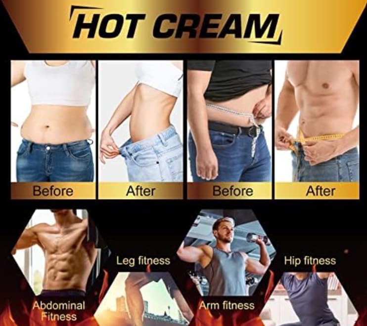 Hot Sweat Cream 2Pack for Women and Men-Velvo Beauty