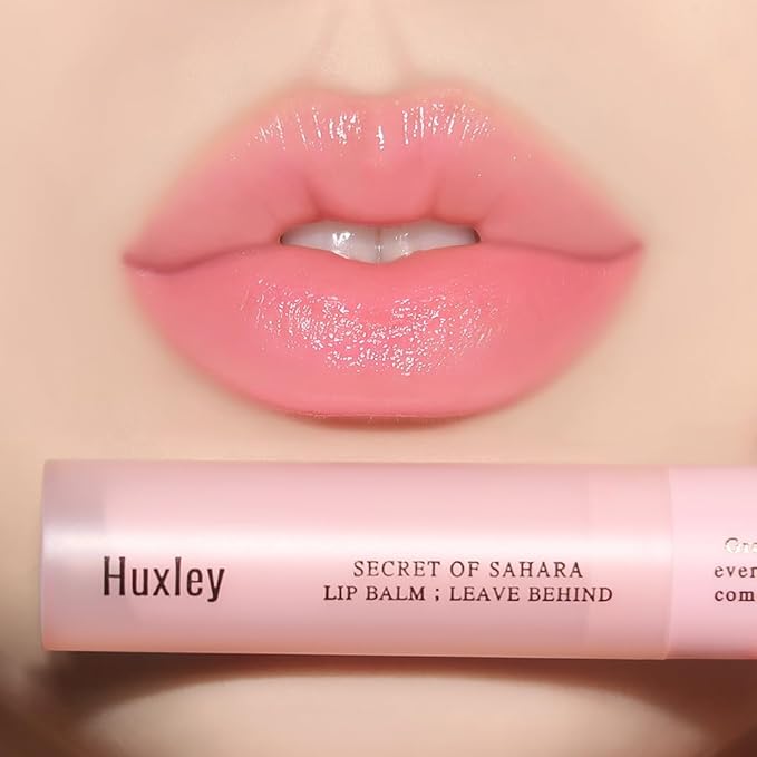 Huxley LIP BALM ; LEAVE BEHIND (4. FEZ PINK)-Velvo Beauty