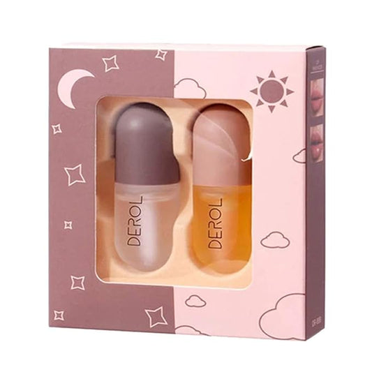 Lip Plumper,Derol Lip Plumper by NVYUE,Natural Lip Plumper and Lip Care Serum,Lip Enhancer for Fuller(2PCS)-Velvo Beauty