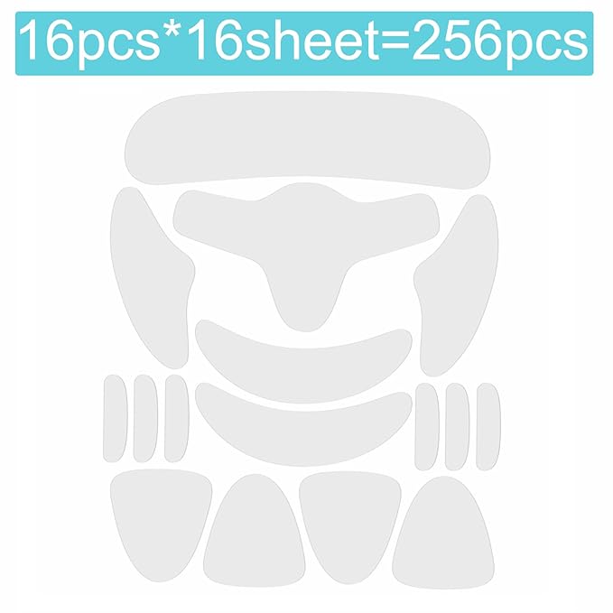 Face & Forehead Wrinkle Patches, Anti Wrinkle Patches for Forehead, Smile Lines, Crows Feet, Nasolabial Folds, Frown Lines, Overnight Treatment, 256 Pcs Facial Patches-Velvo Beauty