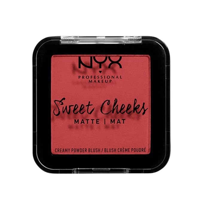 NYX PROFESSIONAL MAKEUP Sweet Cheeks Matte Blush, Citrine Rose-Velvo Beauty