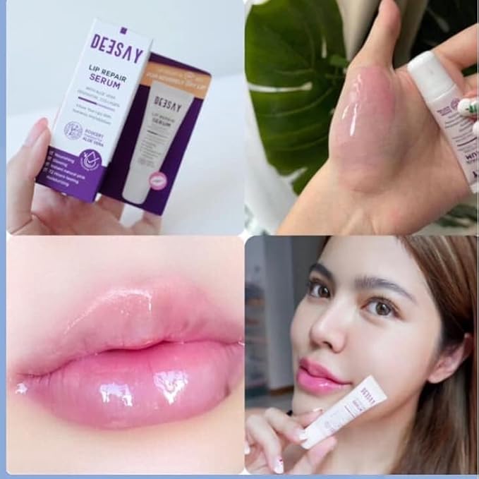 Deesay Lip Repair Serum Nourishing Radiant Moist Pink Firm Smooth Lips 8ml.-Velvo Beauty