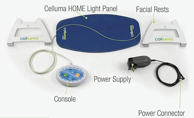 Celluma Home | LED Light Therapy | Two Modes of Treatment for Reducing Facial Wrinkles, or Muscle Aches & Pain-Velvo Beauty