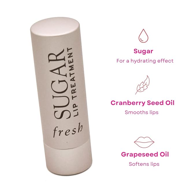 Fresh Sugar Lip Treatment - Rose Lip Treatment Women 0.15 oz-Velvo Beauty