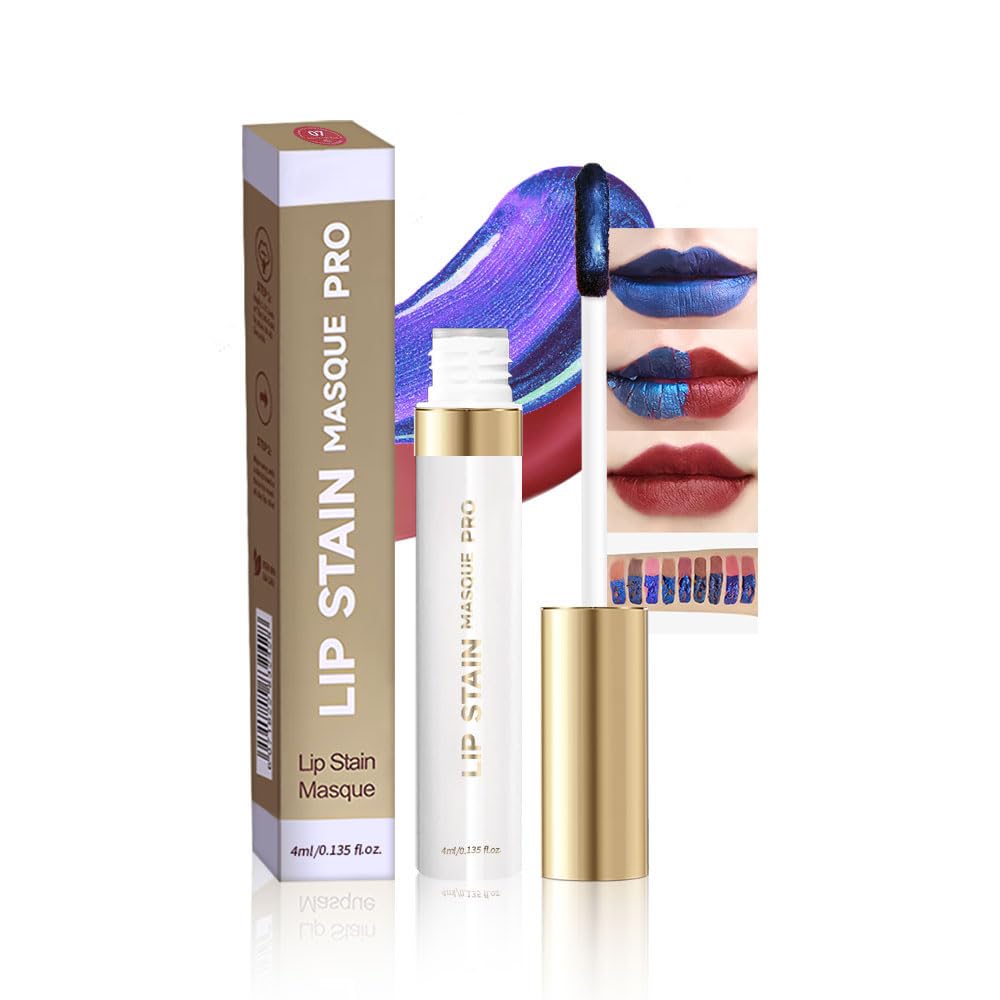 Lip Stain - Wipe-Off & Peel Off Lip Color | Waterproof, Long Lasting, Transfer-Resistant, Smudge-Proof Lip Tint | Easy Wipe Finish, High Pigment | All-Day Vibrant Kiss-Proof Lip Stain, warm pink tones-Velvo Beauty