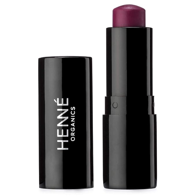 Henné Organics Luxury Lip Tint - Moisturizing, Sheer Natural Color - Muse (Berry Mauve)-Velvo Beauty