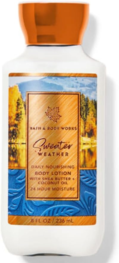 Bath & Body Works - 3 Piece Bundle - Spray - Body Lotion - Shower Gel - Full Size and Gift Bag HELLO GORGEOUS (Sweater Weather)-Velvo Beauty