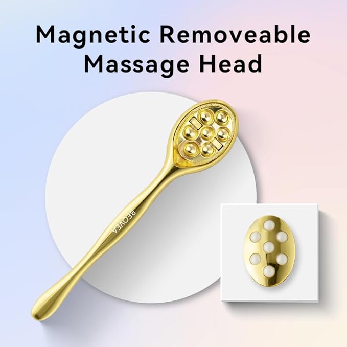 3-in-1 Face Roller for Women – Cryo Sticks for Puffiness, Skin Tightening & Face Lifting, Facial Roller with Cream Spatula, Travel-Friendly Design-Velvo Beauty