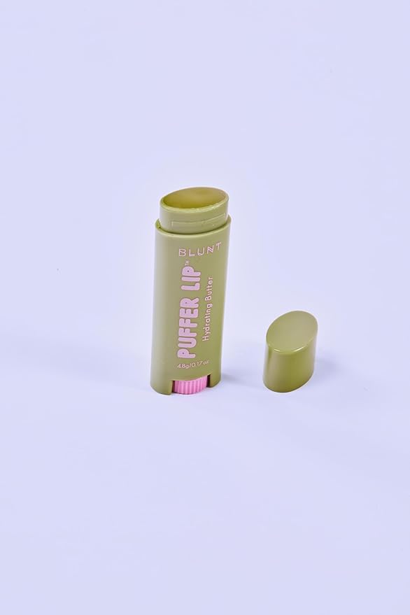 Puffer Lip Hydrating Butter Balm for Dry and Dehydrated Lips | Plant-Based, Free of Petrolatum, Beeswax, Lanolin-Velvo Beauty