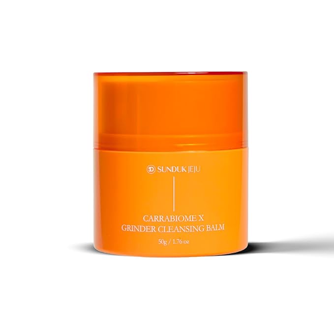 Grinder Cleansing Balm Korean Makeup Remover Hydrating Facial Wash for All Skin Types Sorbet texture 1.76 Ounce (Pack of 1)-Velvo Beauty