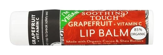Soothing Touch Grape Fruit Lip Balm, 0.25 Ounce - 12 per case.12-Velvo Beauty