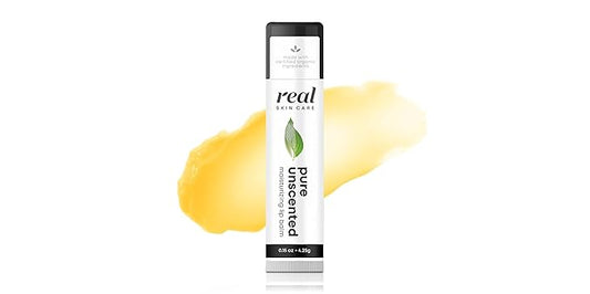 Organic Lip Balm With Coconut Oil | Handmade In the USA | Pure Unscented 4-Pack | Natural Lip Balm | Coconut Oil Lip Balm for Dry & Cracked Lips | Beeswax Lip Balm | 4 Lip Balm Pack-Velvo Beauty