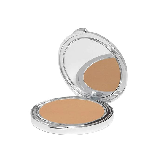 La Bella Donna Compressed Mineral Foundation - Amber, 12 oz Pressed Powder Makeup for All Skin Tones, Long Lasting Full Coverage Sun Kissed Tan-Velvo Beauty