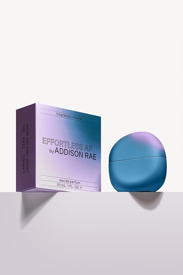Addison Rae Fragrance Effortless - Luxury Perfume for Women - Fruity Floral Scent - Eau De Parfum - Notes of Apple, Plum, Pineapple - Long Lasting Vegan Travel Cologne - Gift for Her - 1 oz EDP Spray-Velvo Beauty