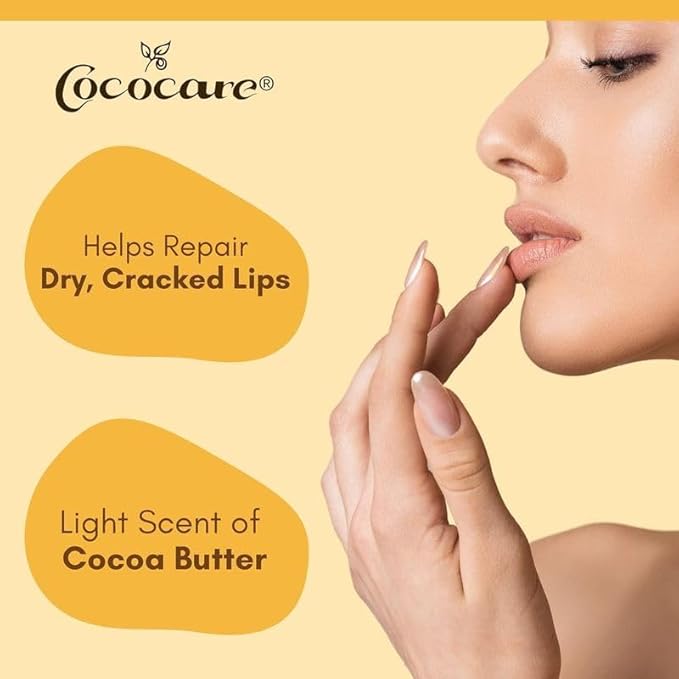 Cococare Cocoa Butter Lip Balm 0.15 oz (Pack of 8)-Velvo Beauty
