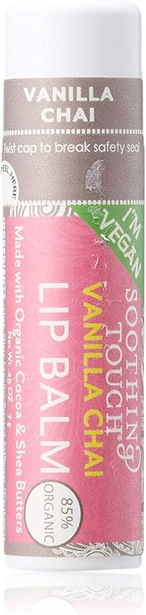 SOOTHING TOUCH LIP BALM,VEGAN,VANL CHAI, 25 OZ-Velvo Beauty