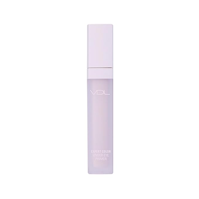 VDL Expert Color Under-Eye Primer (Purple, 0.19 oz) - Color-Correcting Concealer for Dark Circles, Uneven Skin Tone. Hydrating, Smooth. Korean Makeup.-Velvo Beauty