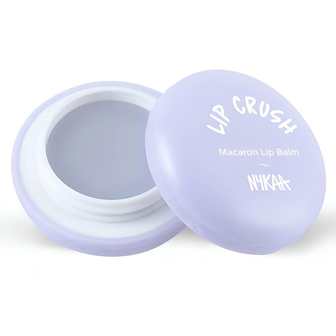 Cosmetics Lip Crush Macaron Lip Balm - Lip Butter with Shea Butter and Sweet Almond Oil - Nourishing and Healthy Lips - 01 Blueberry - 0.28 oz-Velvo Beauty