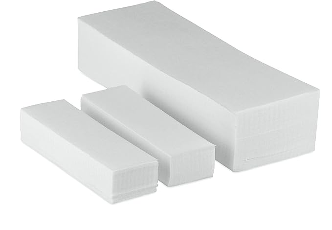 Non Woven Body and Facial Wax Strips Multi Size Pack (100)-Velvo Beauty