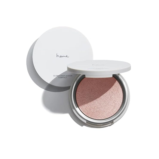 heme Glowy Highlighter Compact 5.5g (02 Honey Bronze)-Velvo Beauty