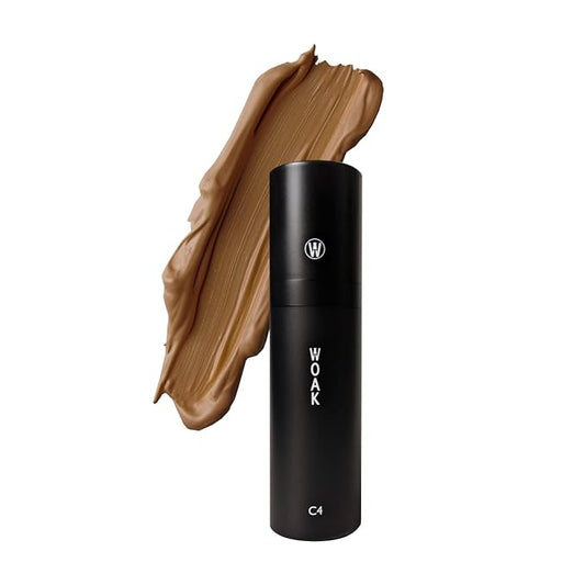 WOAK C4 – Men's Tinted Moisturizer BB CC Cream Foundation – Color Correcting Camo Complex – Hybrid Skin Care (Tan)-Velvo Beauty